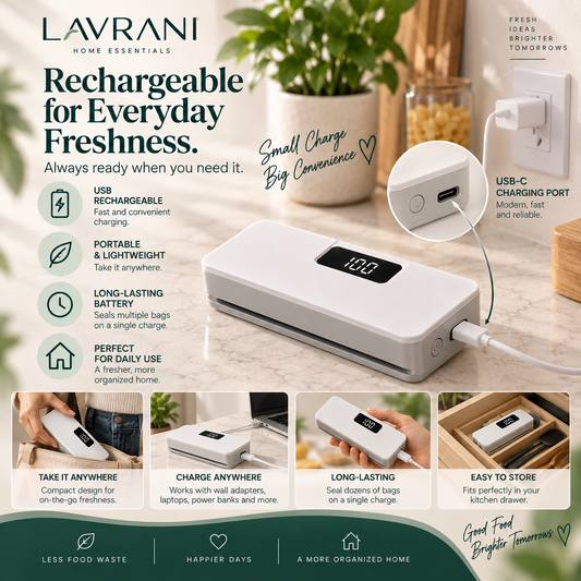 Lavrani FreshSeal™ Mini Bag Sealer