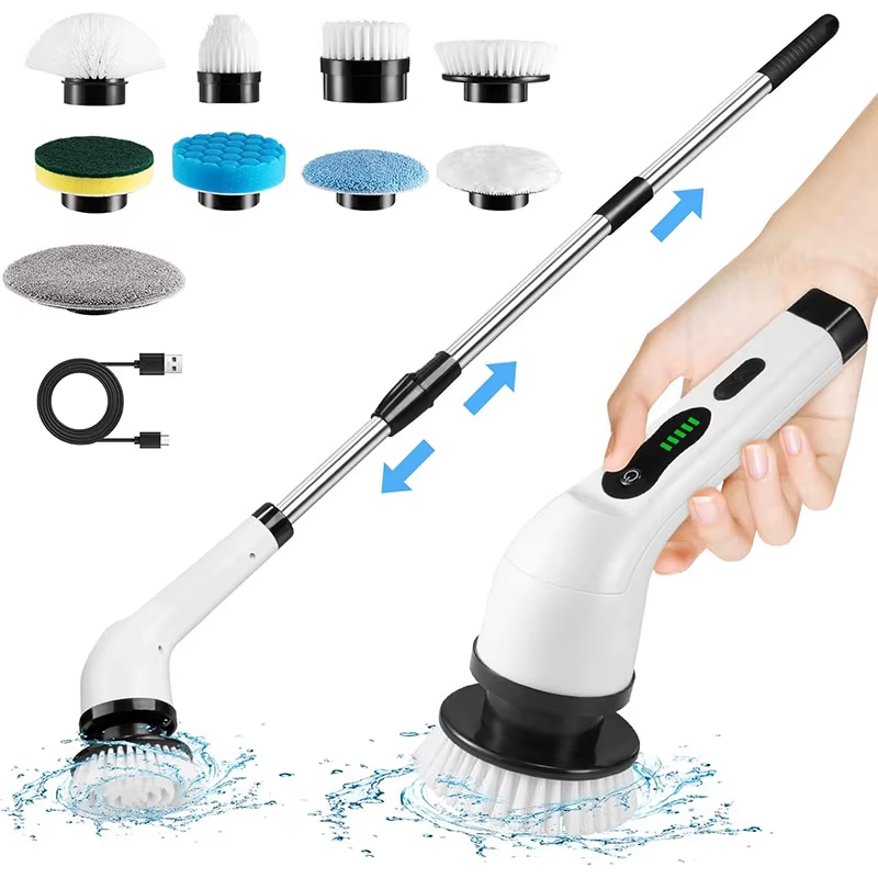 Lavrani™ PowerSpin 9-in-1 Cleaning Brush